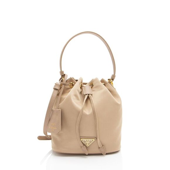 Re-Edition 1978 Mini Leather Bucket Bag - Nero
